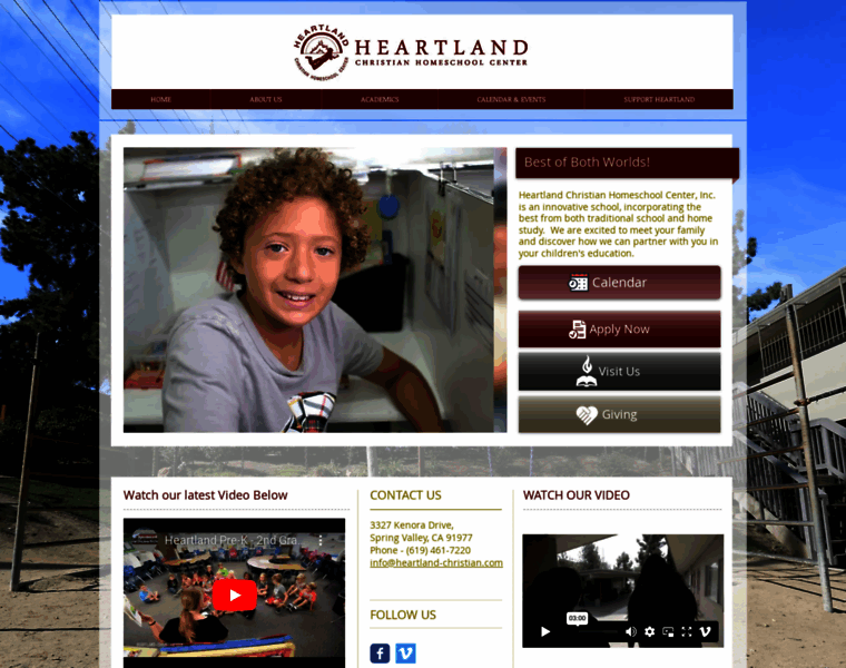 Heartland-christian.com thumbnail