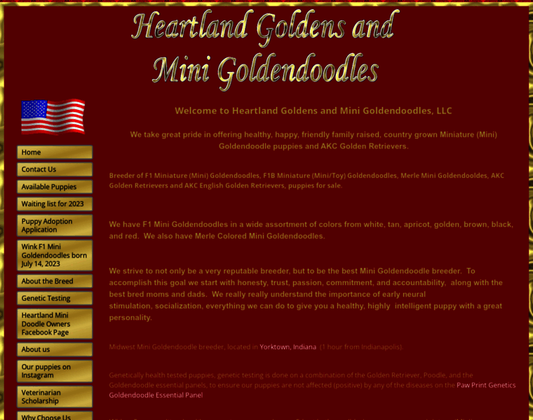Heartlandgoldensanddoodles.com thumbnail