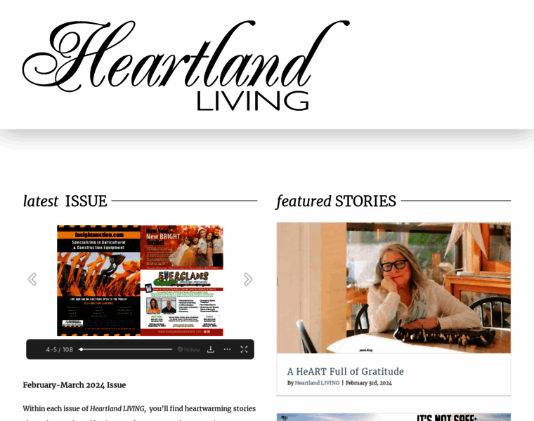 Heartlandlivingmagazine.com thumbnail