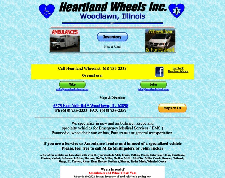 Heartlandwheels.com thumbnail