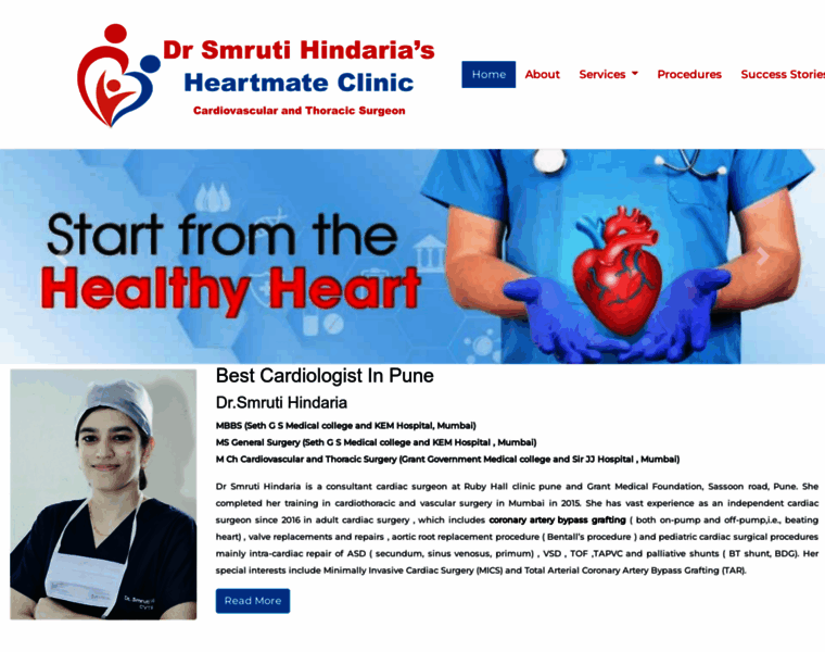 Heartmateclinic.com thumbnail