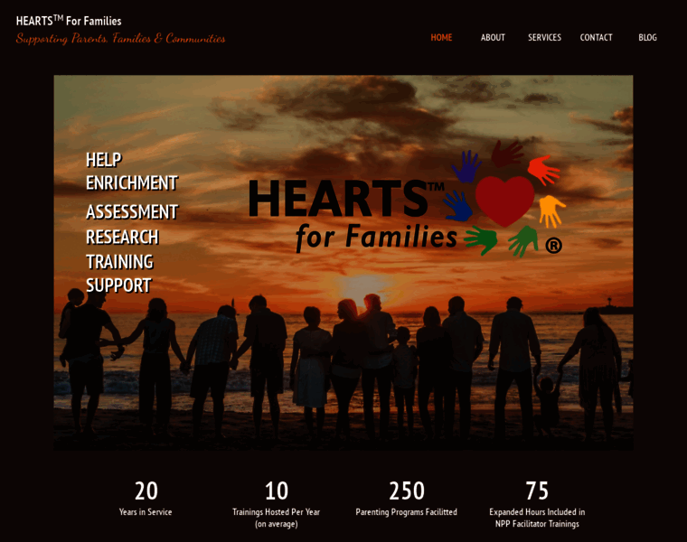 Heartsforfamilies.org thumbnail