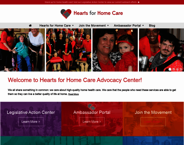 Heartsforhomecare.com thumbnail