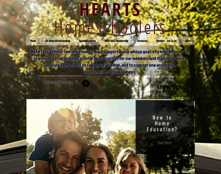 Heartshomeschoolers.org thumbnail