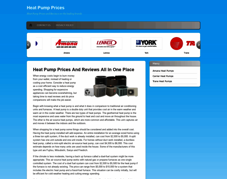 Heat-pump-prices.net thumbnail