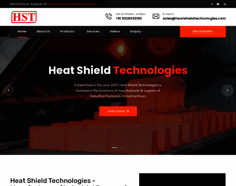 Heatshieldtechnologies.com thumbnail