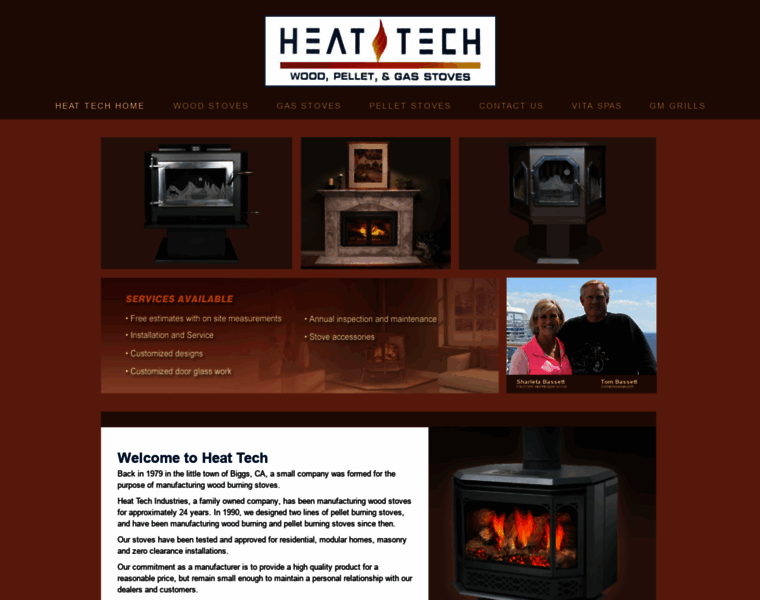 Heattechstoves.com thumbnail