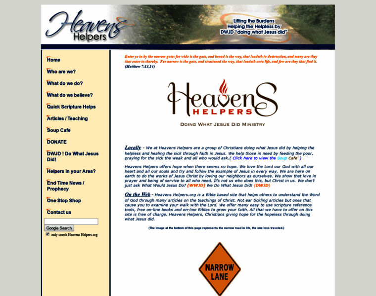 Heavenshelpers.org thumbnail