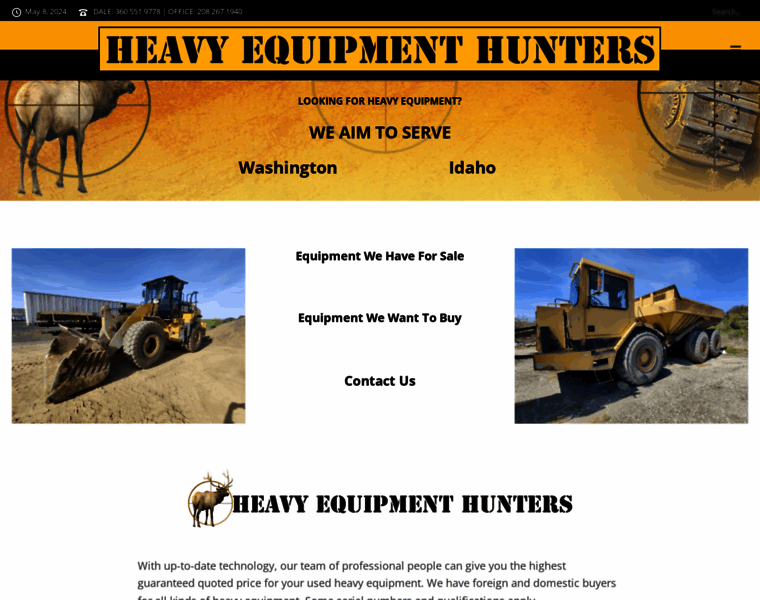 Heavyequipmenthunters.com thumbnail