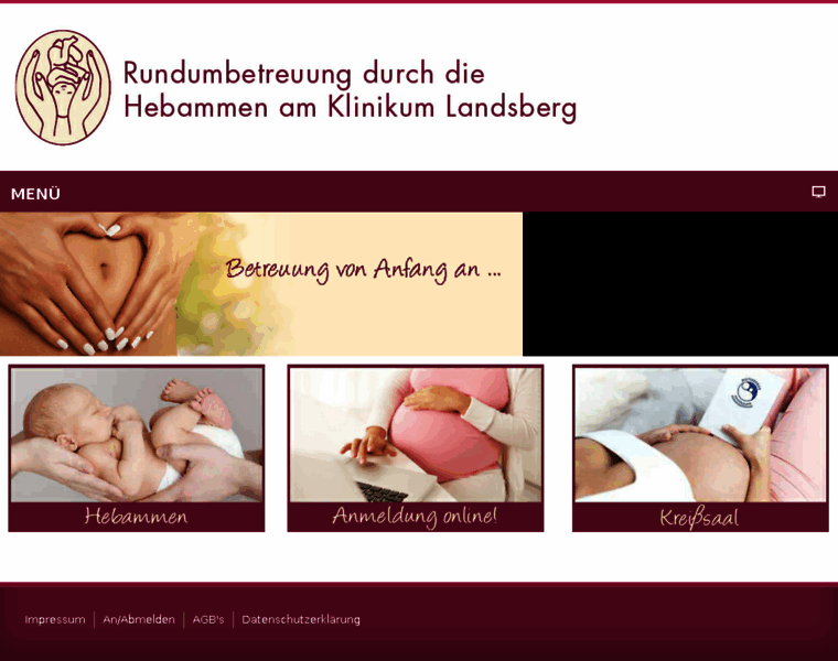 Hebammen-klinikumlandsberg.de thumbnail