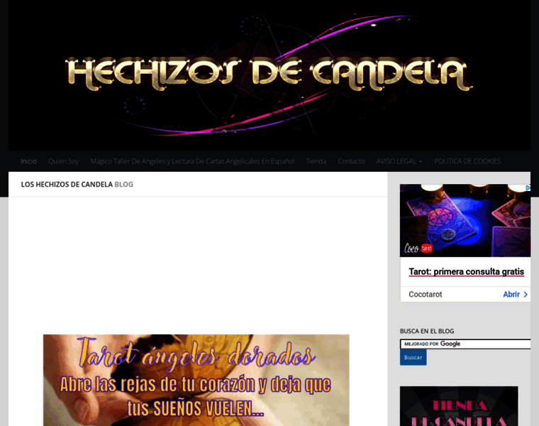 Hechizosdecandela.com thumbnail