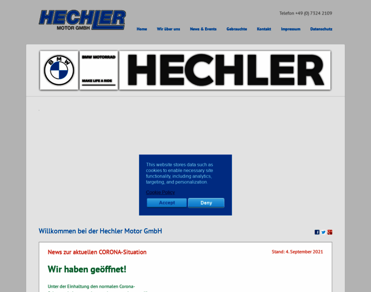 Hechler-motorrad.de thumbnail