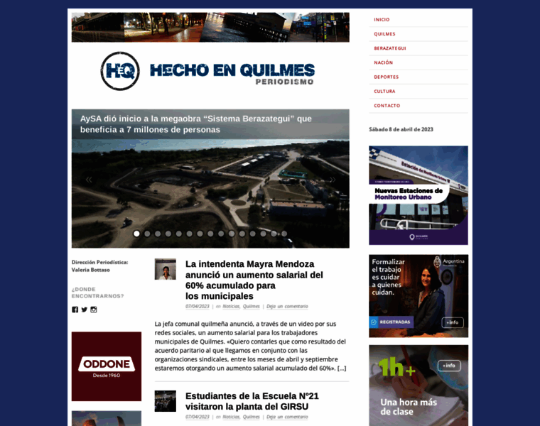 Hechoenquilmes.com thumbnail