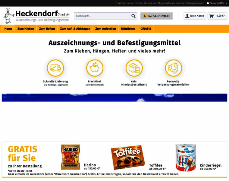 Heckendorf-shop.de thumbnail