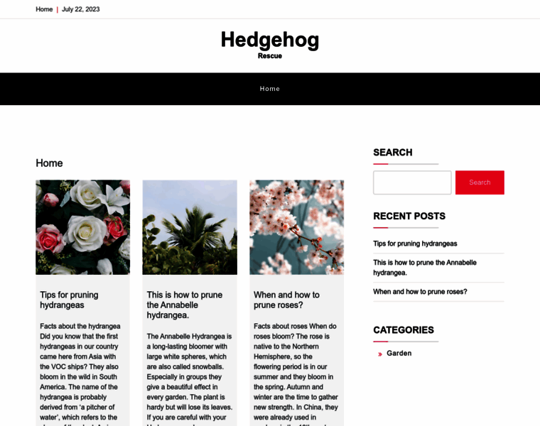 Hedgehogrescue.co.uk thumbnail