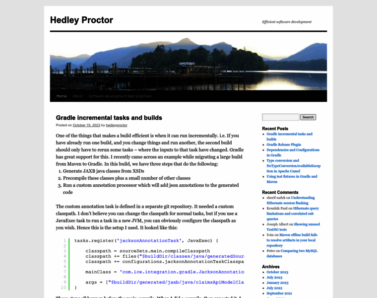 Hedleyproctor.com thumbnail