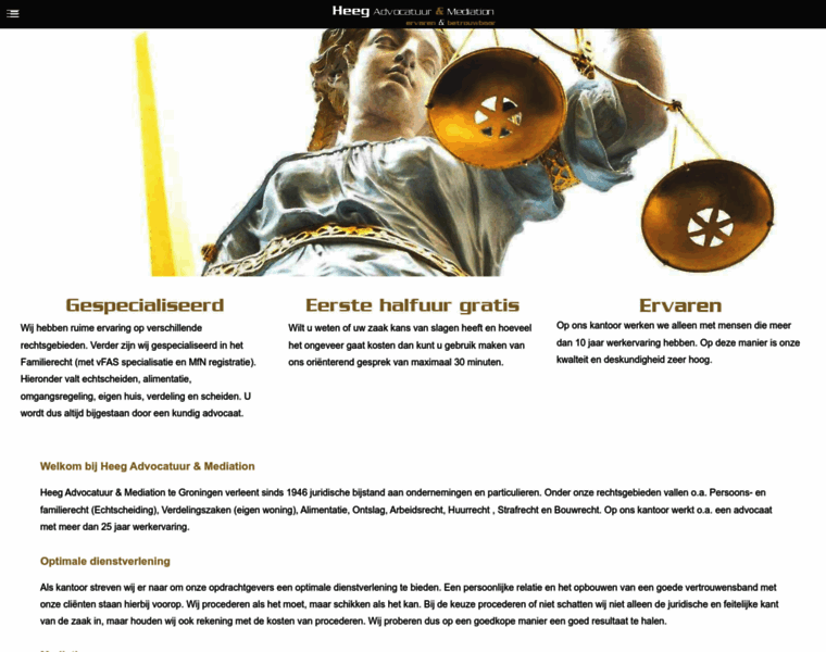 Heegadvocaten.nl thumbnail