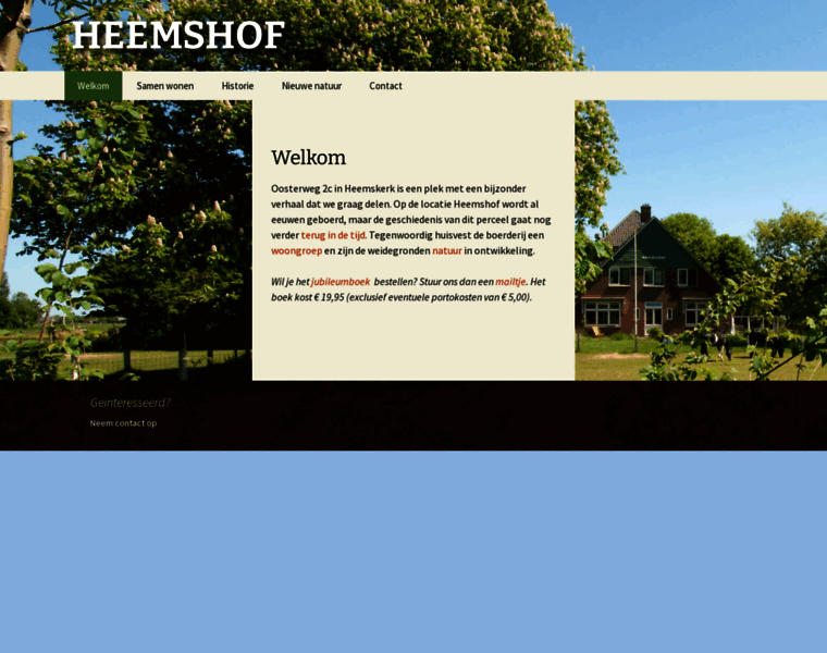 Heemshof.nl thumbnail