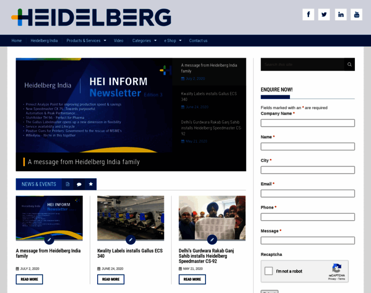 Heidelbergindia.com thumbnail