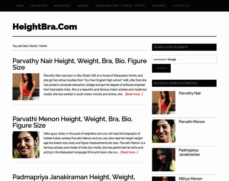 Heightbra.com thumbnail