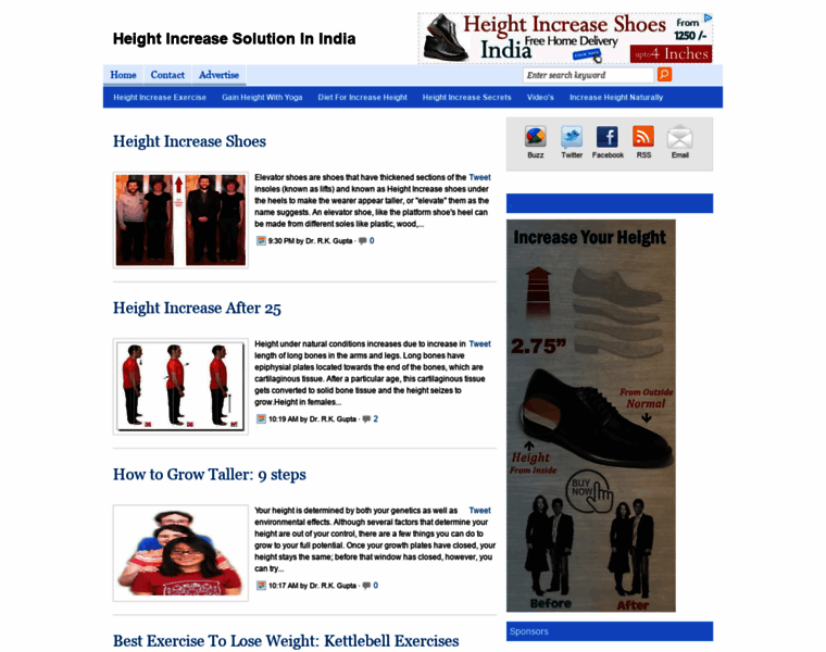 Heightincreasesolutioninindia.blogspot.in thumbnail