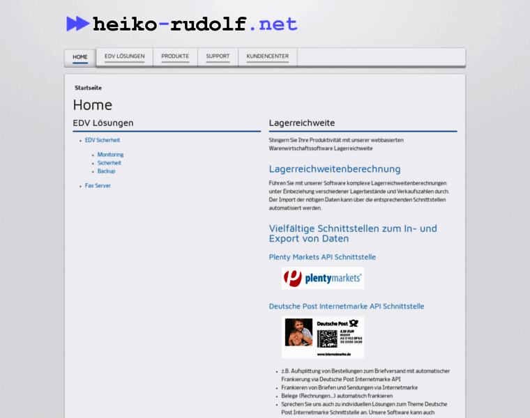 Heiko-rudolf.net thumbnail