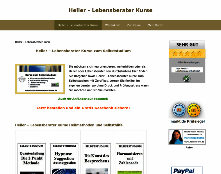 Heiler-lebensberater-kurse.de thumbnail