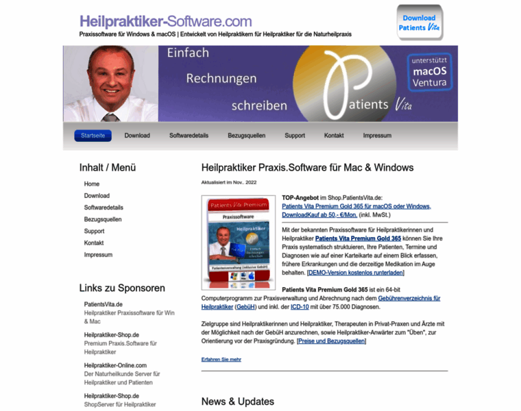 Heilpraktiker-software.com thumbnail