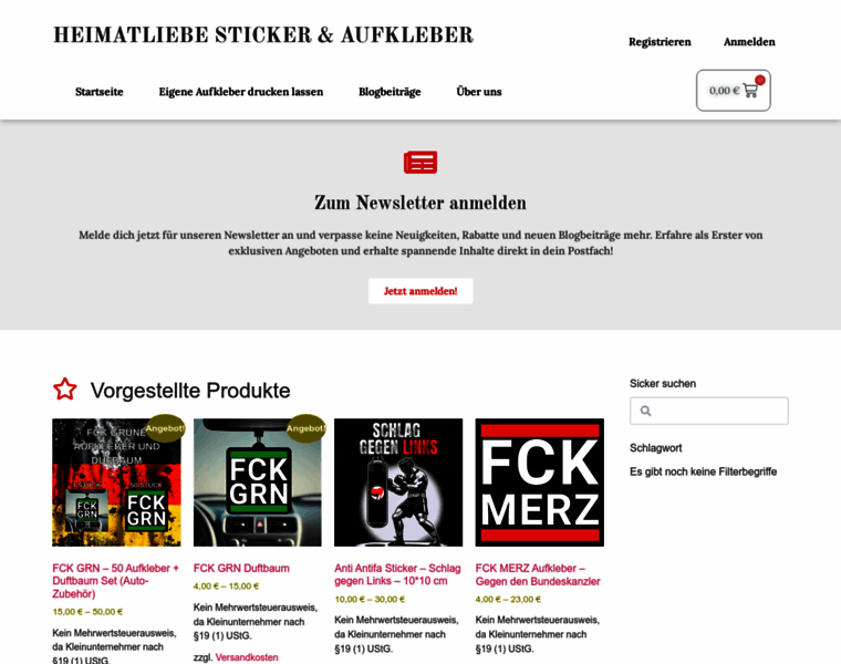 Heimatliebe-sticker.de thumbnail
