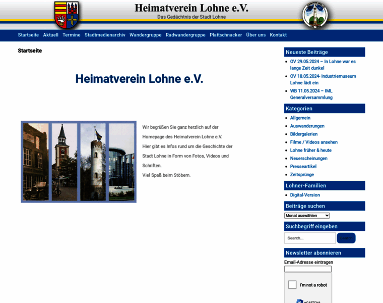 Heimatverein-lohne.de thumbnail