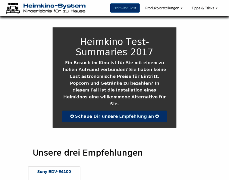Heimkinos-test.de thumbnail