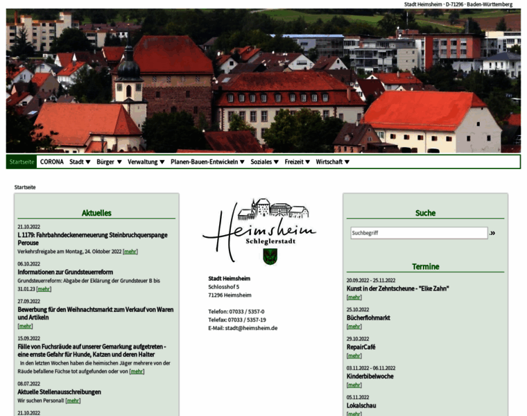 Heimsheim.de thumbnail