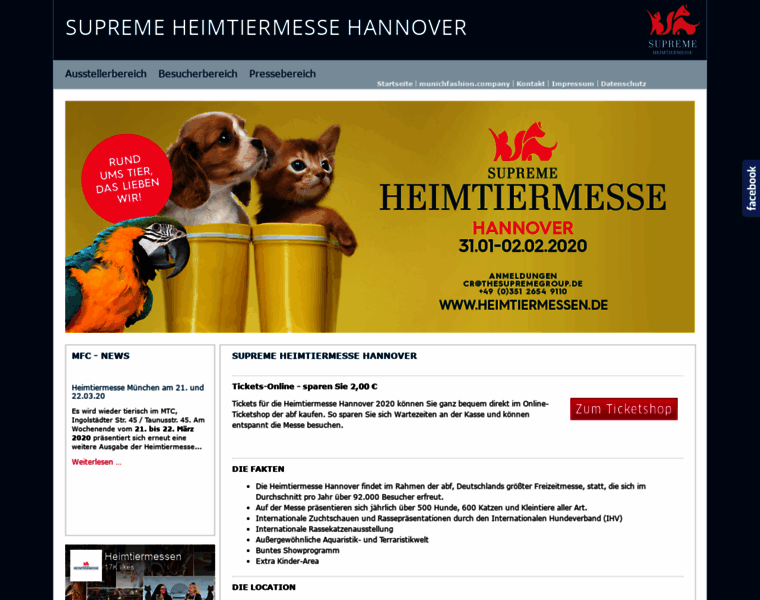 Heimtiermesse-hannover.de thumbnail