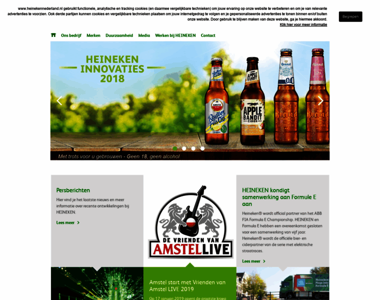 Heinekennederland.nl thumbnail