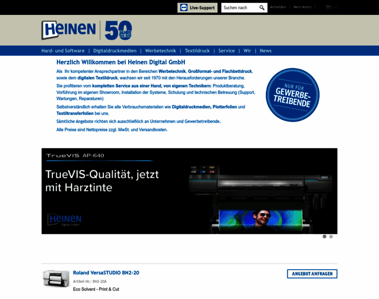 Heinen-net.de thumbnail
