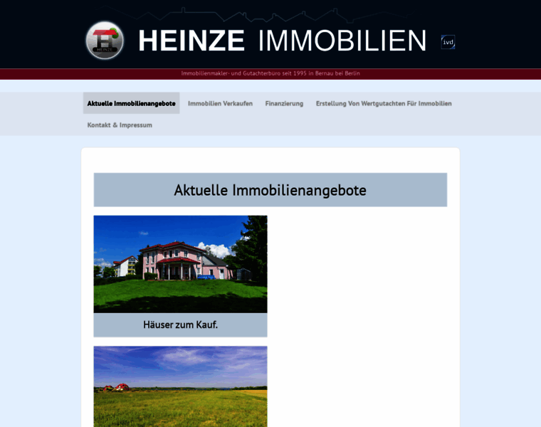 Heinze-immobilien.de thumbnail
