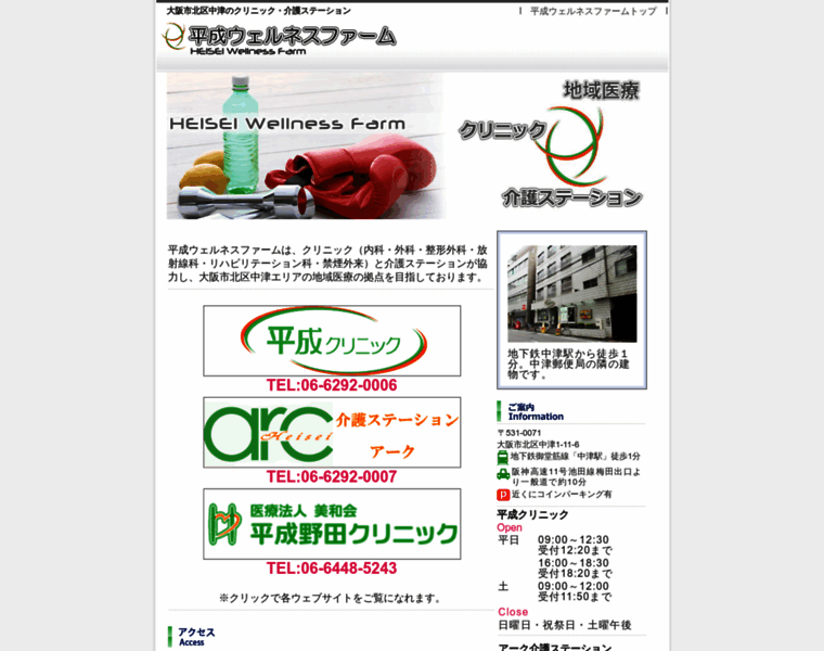 Heisei-clinic.com thumbnail