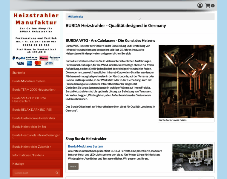 Heizstrahler-manufaktur.de thumbnail