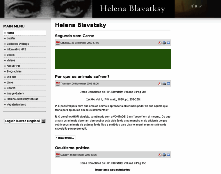 Helenablavatsky.com.br thumbnail
