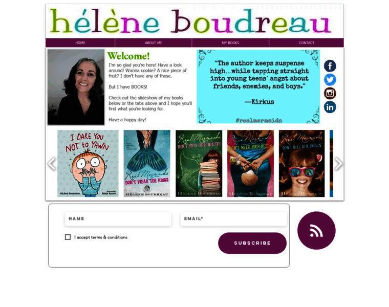 Heleneboudreau.com thumbnail