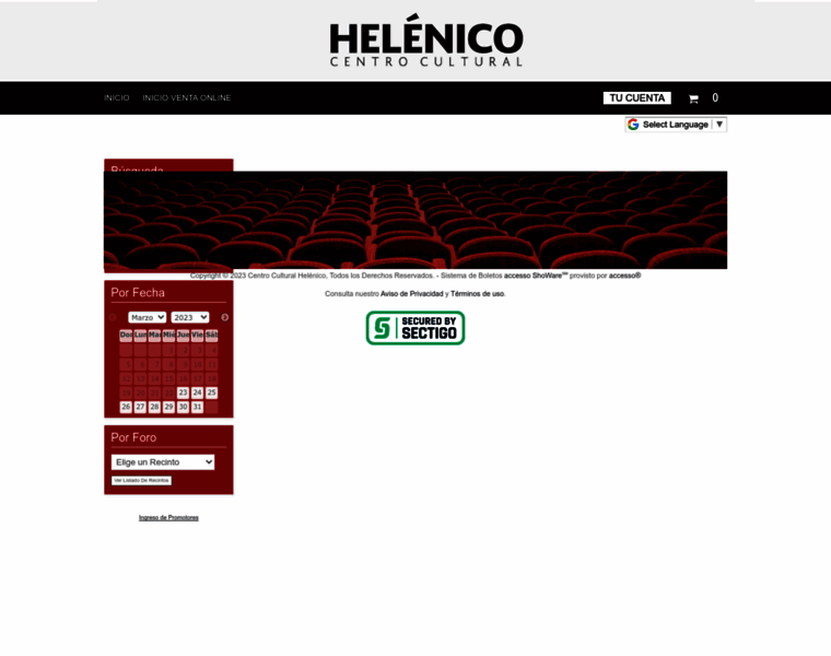 Helenico.sistemadeboletos.com thumbnail