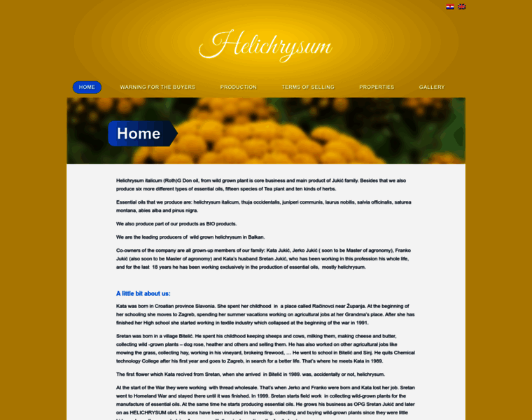 Helichrysum-croatia.com thumbnail