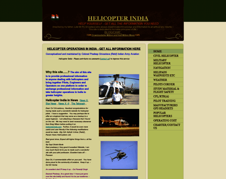 Helicopterindia.com thumbnail
