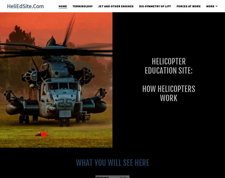 Helicopterpage.com thumbnail