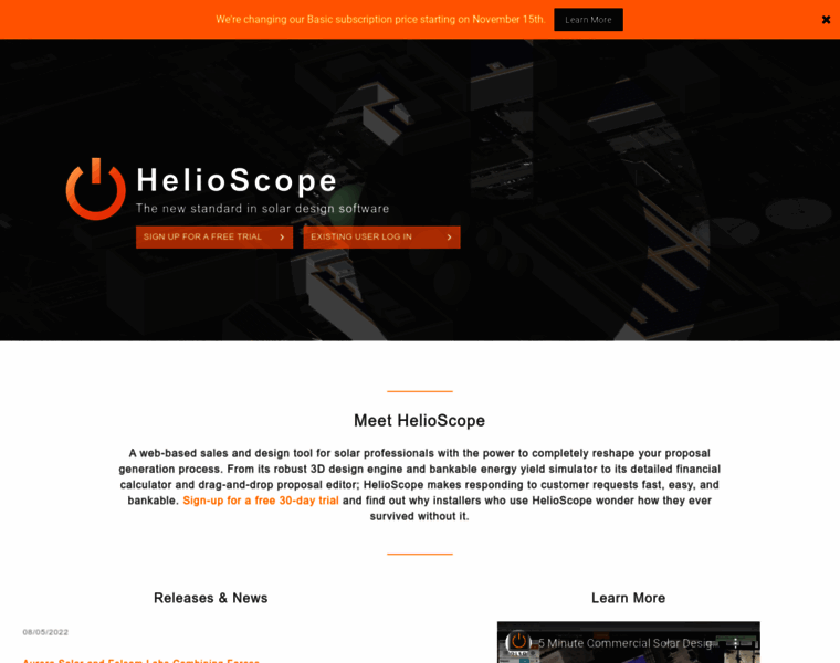 Helioscope.com thumbnail