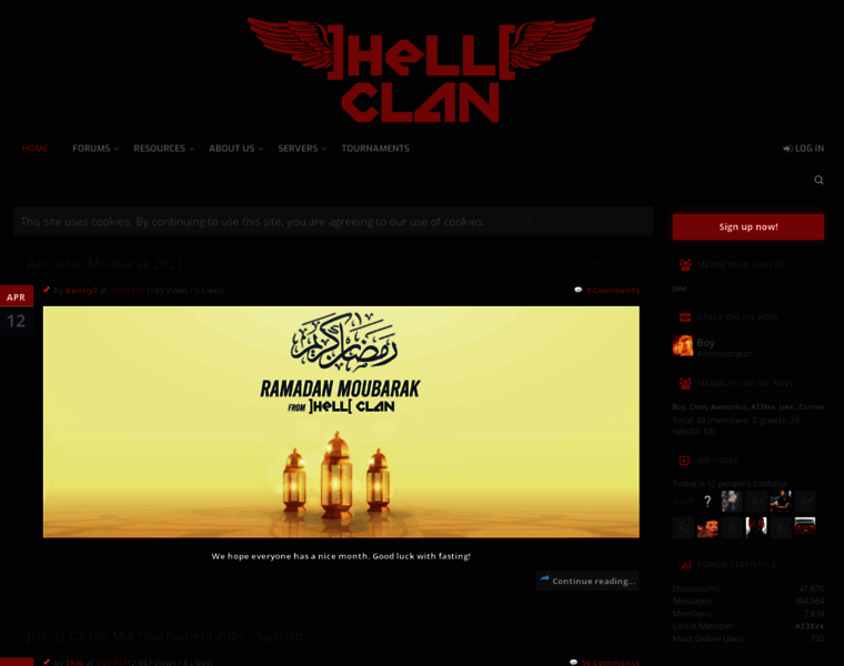 Hellclan.co.uk thumbnail