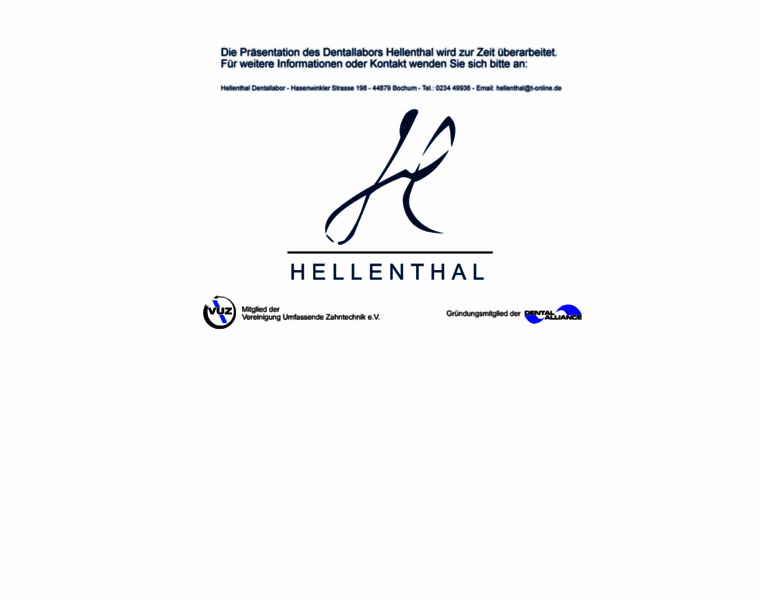 Hellenthal-dentallabor.de thumbnail