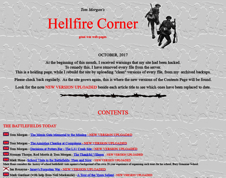 Hellfirecorner.co.uk thumbnail