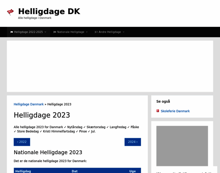 Helligdage-dk.dk thumbnail