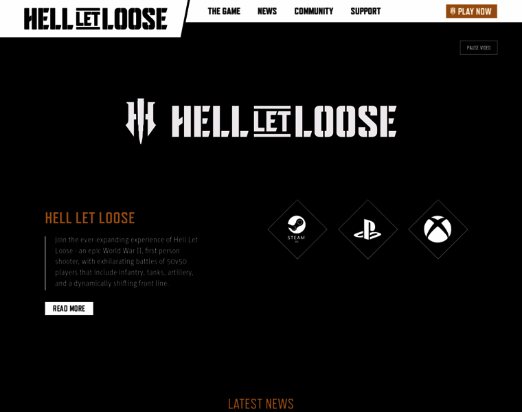 Hellletloose.com thumbnail